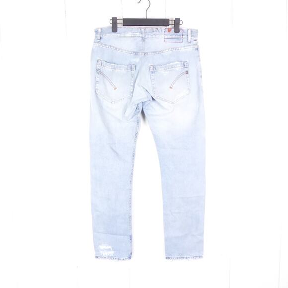 Dondup Jeans Mens SZ 34/29 Mius Slim Fit Tapered Leg Distressed Grunge Casual - Picture 11 of 16